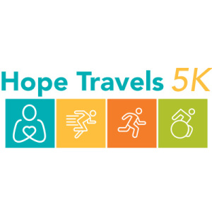 3rd Annual Hope Travels 5K Run-Walk-Roll logo