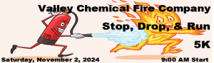 Valley Chemical Fire Company Stop, Drop & Run 5k logo