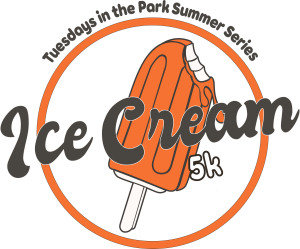Tuesdays In The Park Ice Cream 5k & Kids Fun Run May 26 logo