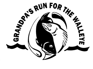 Grandpa's Run for the Walleye logo