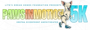 Paws in Motion 5k 2026 logo