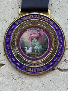 Zombie Girl Virtual 5K, 10K, 13.1M, & 26.2M (October ) logo