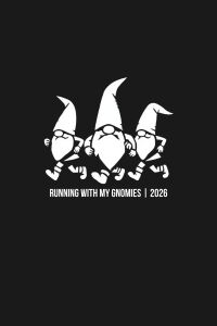 Running with my Gnomies 5k logo