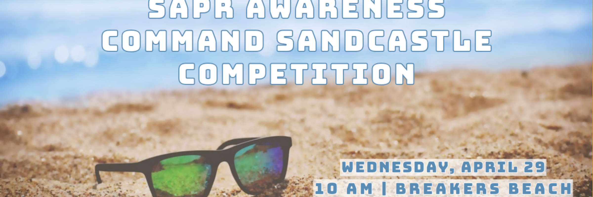 Command SAPR Sandcastle Competition