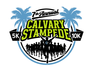 Calvary Stampede, Presented by Pdk Roofing logo