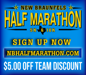 New Braunfels Half Marathon, 10K-5K logo