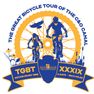 San Mar's The Great Bicycle Tour - TGBT XXXIX logo