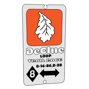 DeClue Loops Trail Race logo