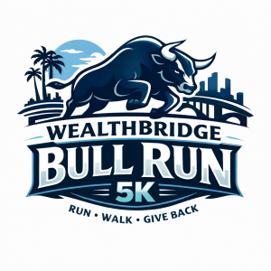 WealthBridge Bull Run 5K logo