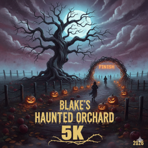 Blake’s Haunted Orchard 5k Run/Walk logo