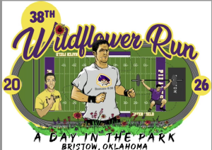 Bristow Wildflower Run 5K logo