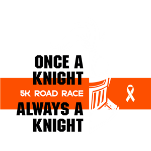 Once a Knight 5K logo