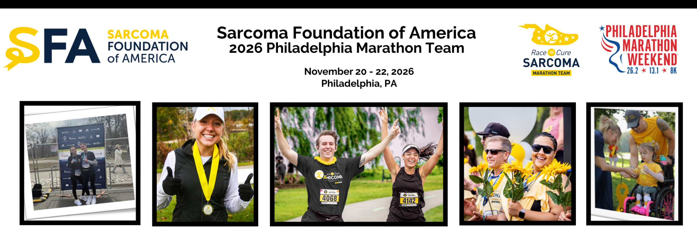2026 SFA Philadelphia Marathon Team