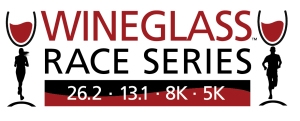 Guthrie Wineglass Marathon, Wegmans Wineglass Half Marathon & Williams Toyota Wineglass 5K logo