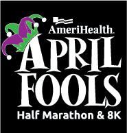 2027 AmeriHealth April Fools Half Marathon & 8K logo