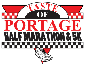 Taste of Portage Half Marathon and 5K logo