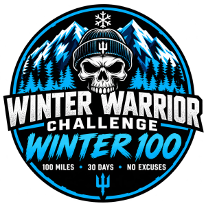 The Winter Warrior 100 logo