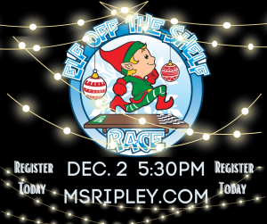 Elf Off the Shelf Fun Run logo