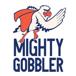 Next Year Mighty Gobbler logo