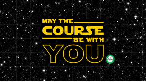 May the Course be with You 5k logo