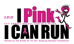 I Pink I Can Run logo