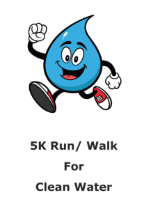 5K Run / Walk for Clean Water logo