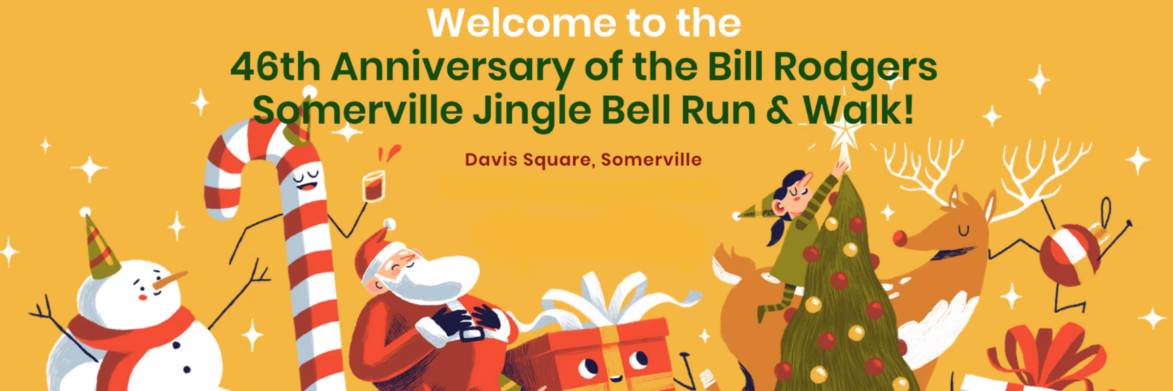 Bill Rodgers Somerville Jingle Bell Run & Walk