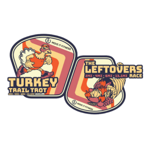 TURKEY TRAIL TROT & THE LEFTOVERS RACE logo
