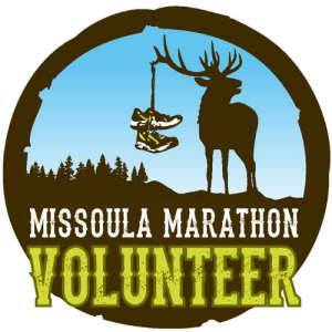 VOLUNTEER Missoula Marathon Weekend of Events Signup logo