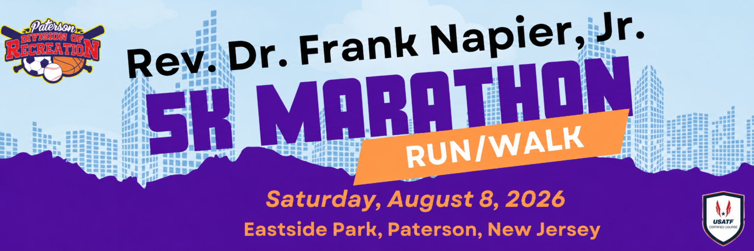 Rev. Dr. Frank Napier Jr 5K Run/Walk