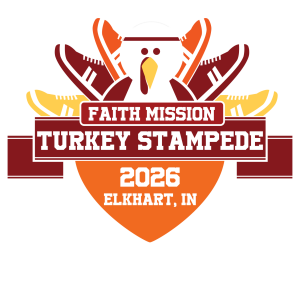 Faith Mission Turkey Stampede presented by Adams Remco, Inc. logo