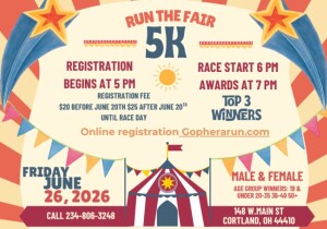 Cortland Run The Fair 5K logo