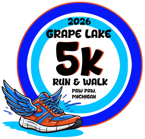 37th Annual Paw Paw Grape Lake 5K Run/Walk logo
