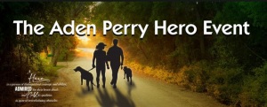 The Aden Perry Hero Event 5k logo