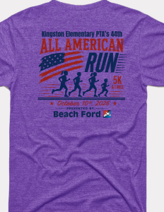 Beach Ford All American Run 5k & 1 Mile Fun Run logo