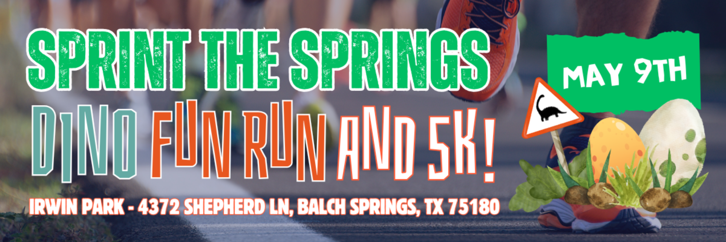 Sprint the Springs: Dino Fun Run & 5k