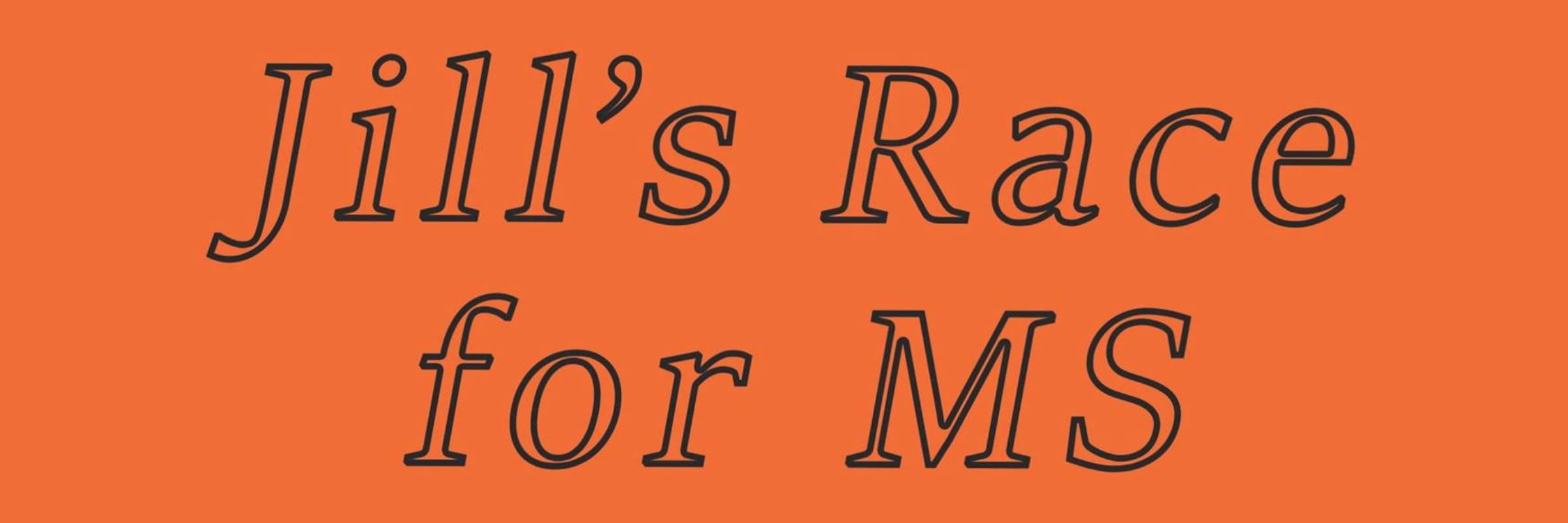 Jill's Race for MS