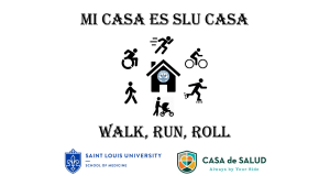 Mi Casa es SLU Casa: Walk, Run, Roll logo