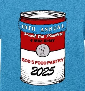 PACK THE PANTRY 4-MILE RELAY RACE logo