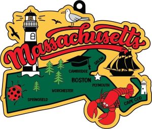 Race Through Massachusetts 1M, 5K, 10K, 13.1, 26.2 - Now Only $20! logo