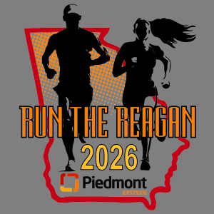 Run the Reagan logo