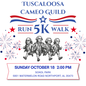 Tuscaloosa Cameo Guild 5K Fun Run & Walk logo