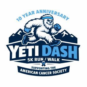 Yeti Dash 5K Run & Walk logo