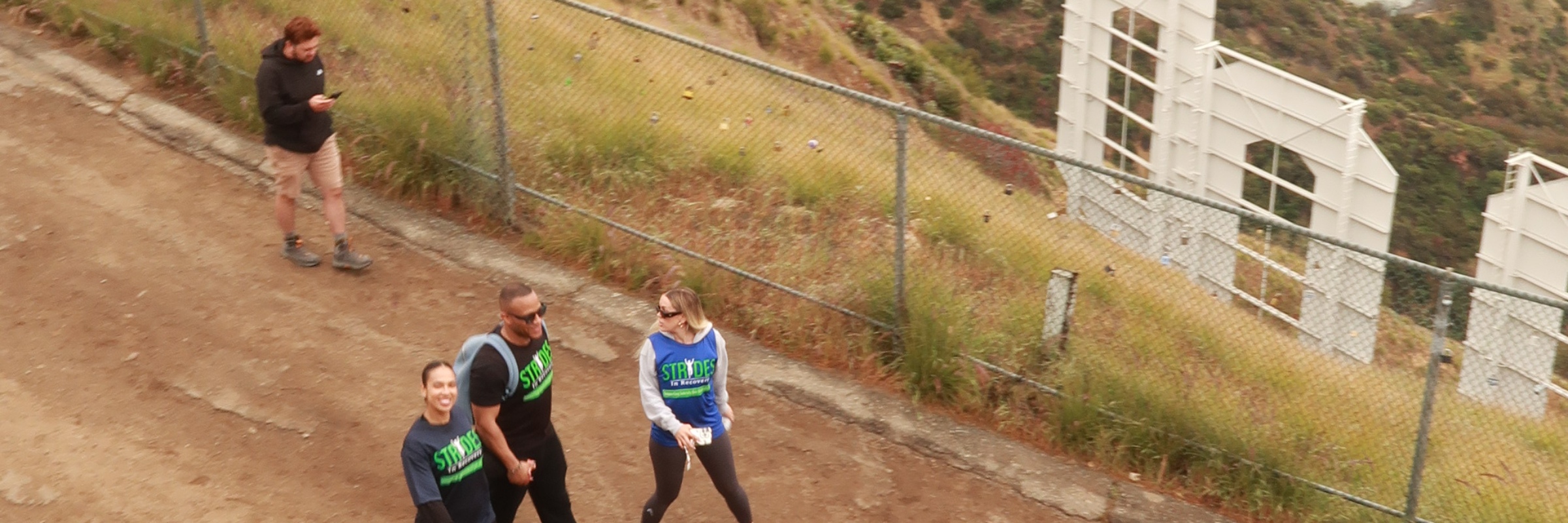 Strides in Recovery Hike to the Hollywood Sign