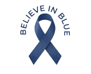 Believe in Blue 5K & Fun Run logo