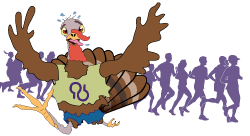 Turkey Trot for the Memory logo
