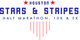 Houston Stars and Stripes Half Marathon, 10K,  5K & Kid's K presented by Houston Methodist logo