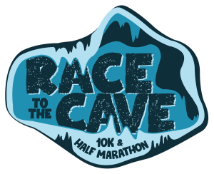 Race to the Cave Half Marathon, 10K & 5K logo