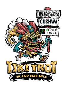 Tiki Trot 5k, Beer Mile & Tiki-tizer Mile logo