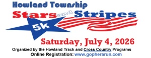 2026 Howland Stars and Stripes 5K logo